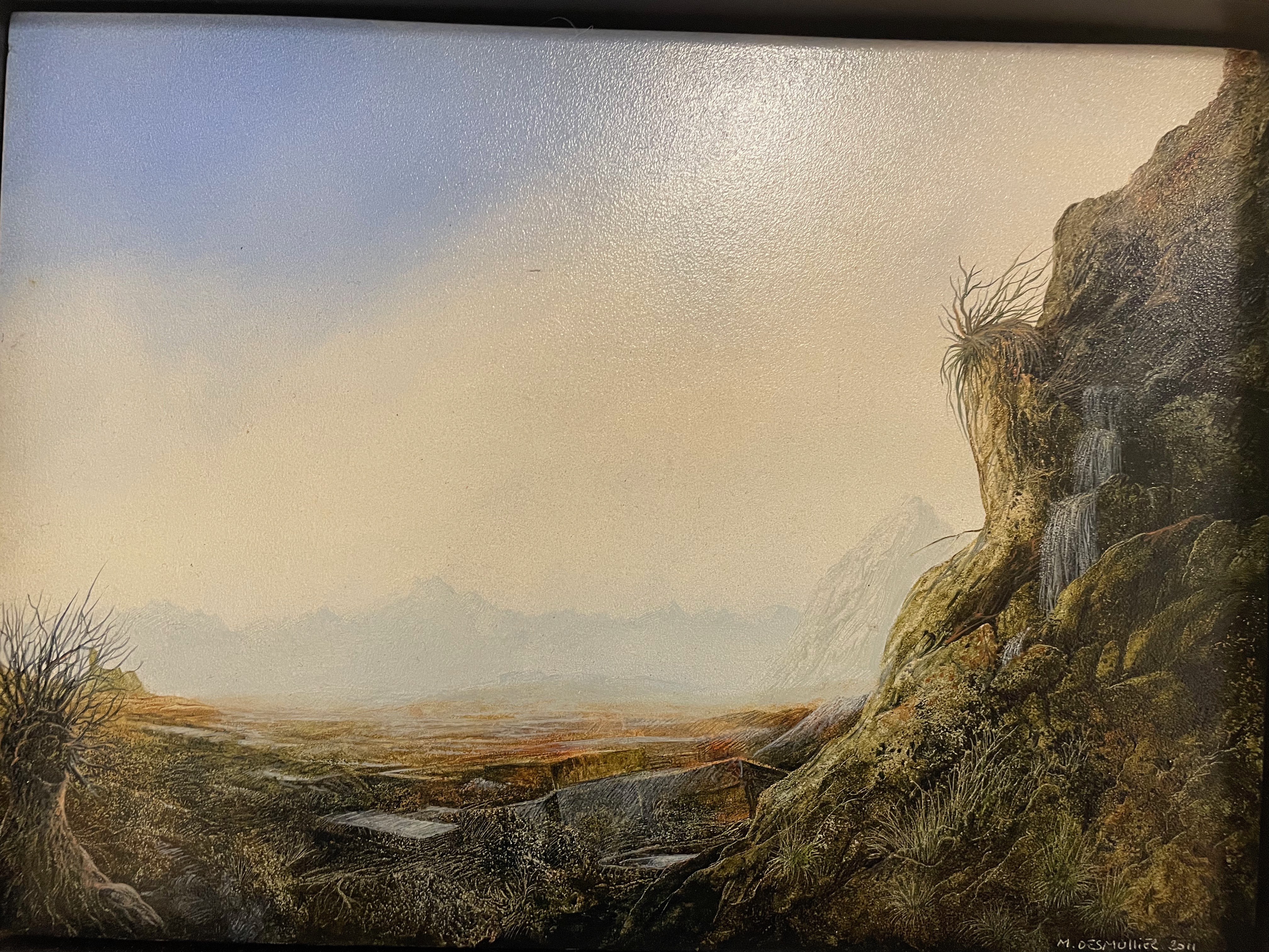 French artists Marc Desmullier