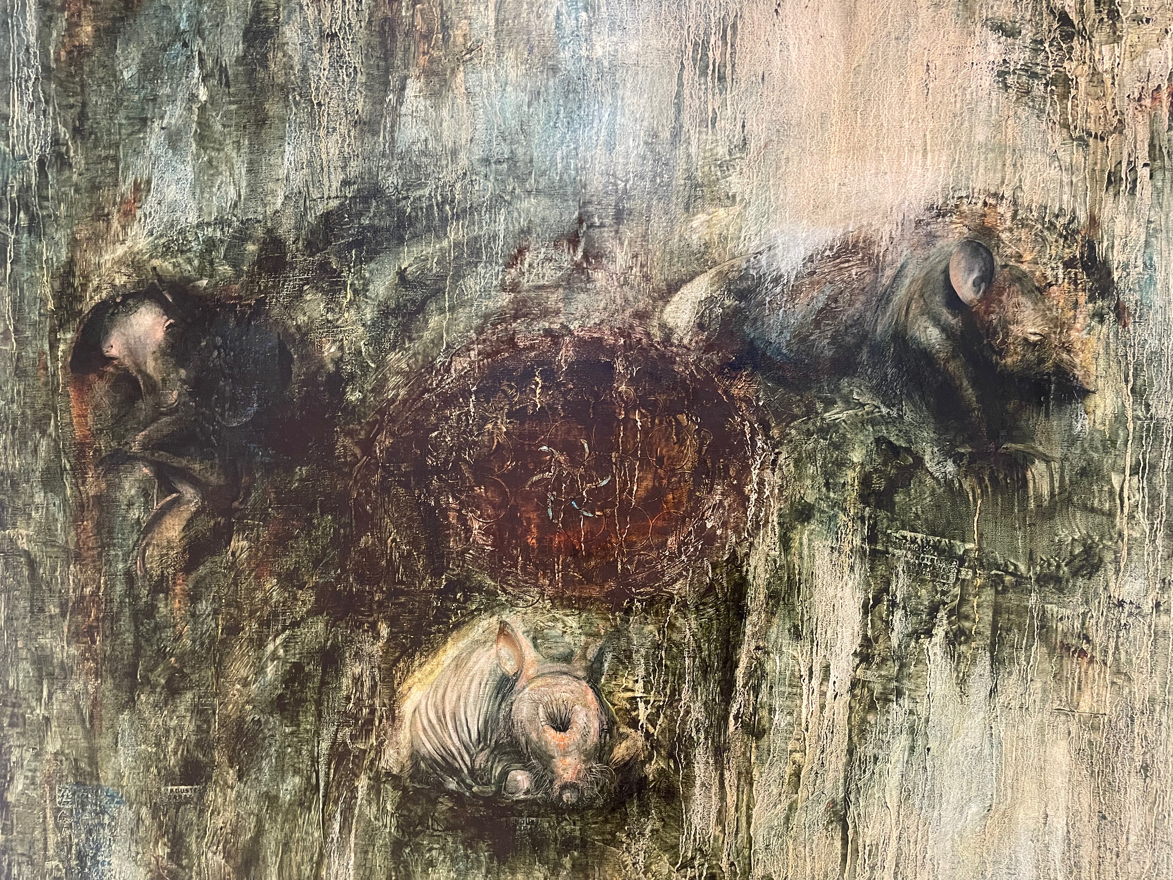 French artists Marc Desmullier