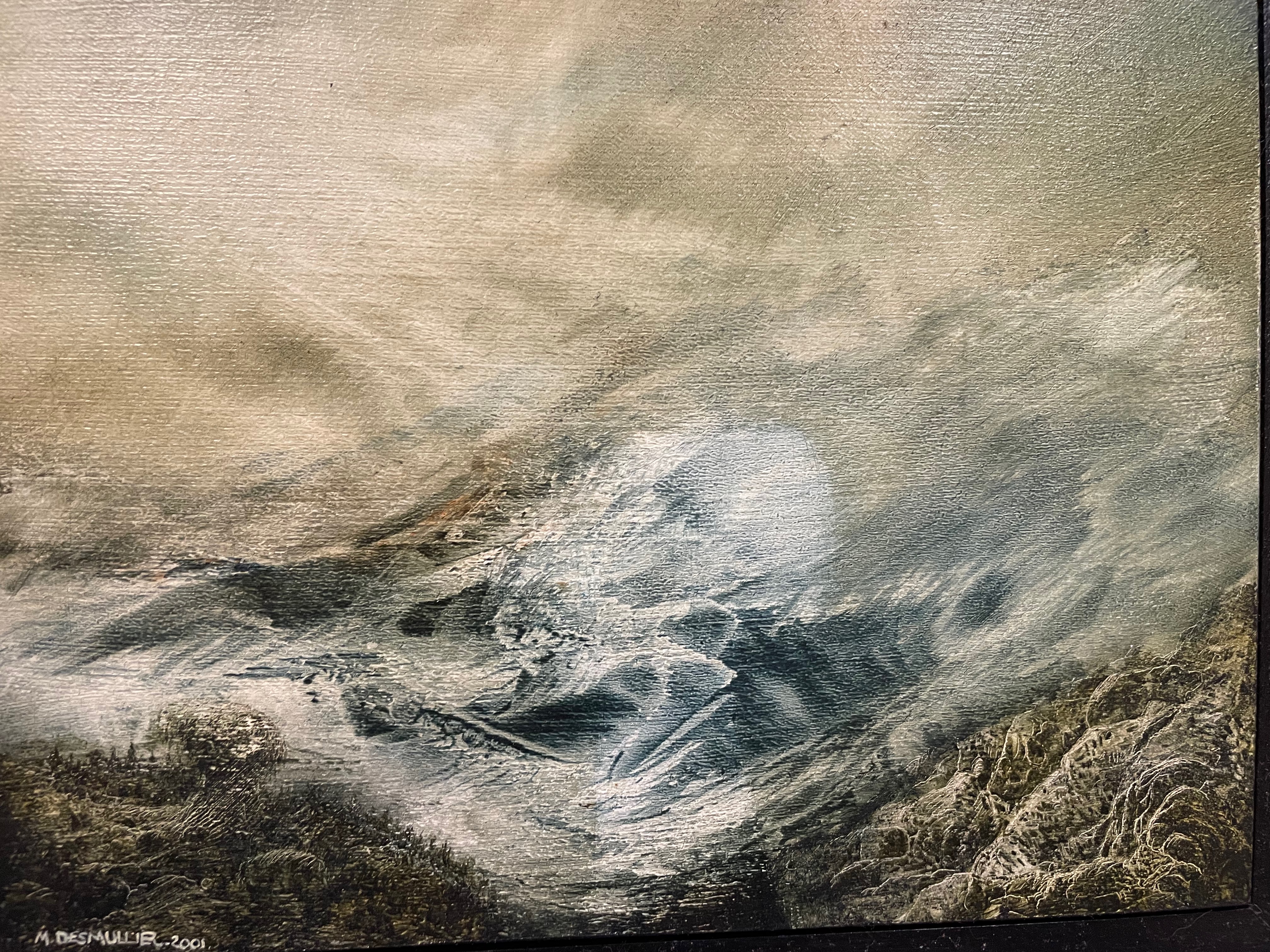 French artists Marc Desmullier
